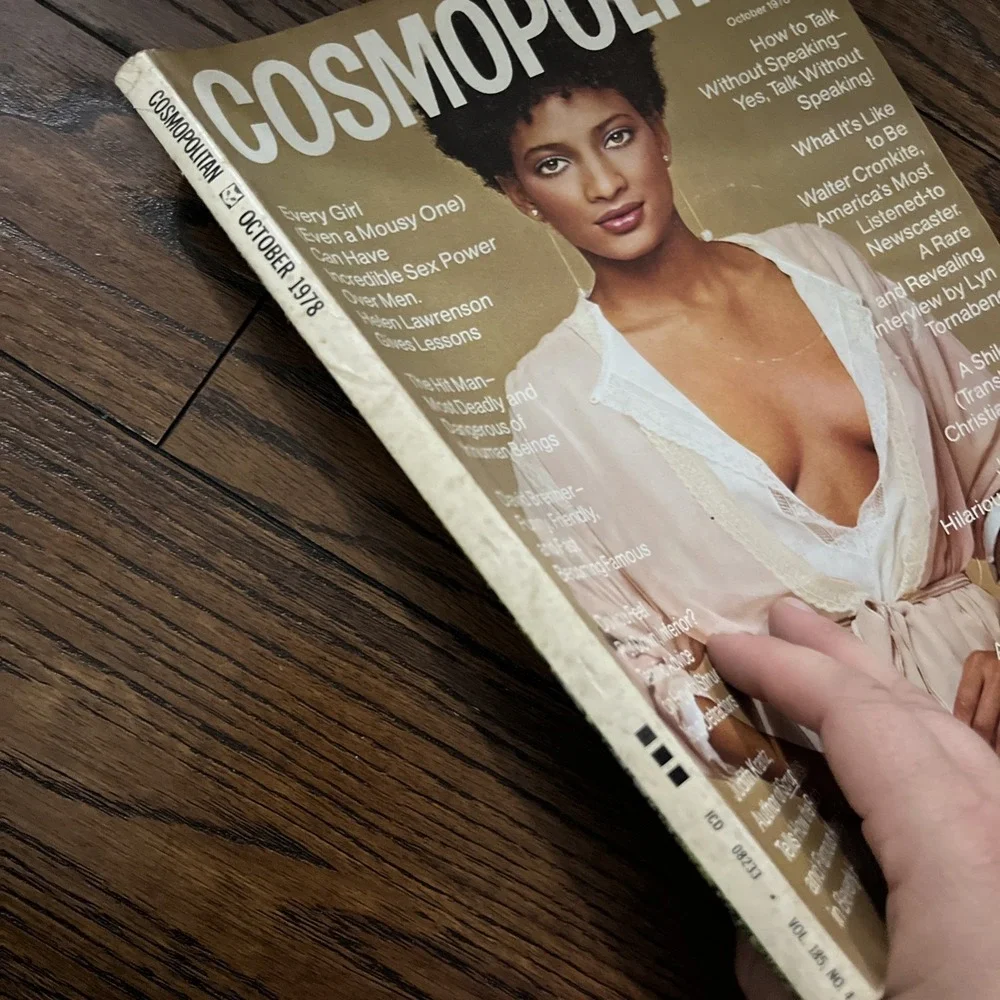 COSMOPOLITAN MAGAZINE OCTOBER 1978 PEGGY DILLARD FRANCESCO SCAVULLO